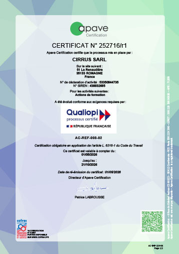 certificat
